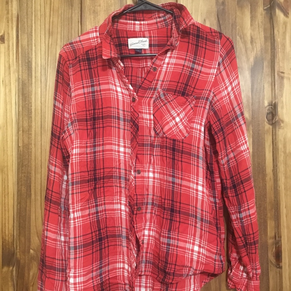 Women’s Plaid Blouse